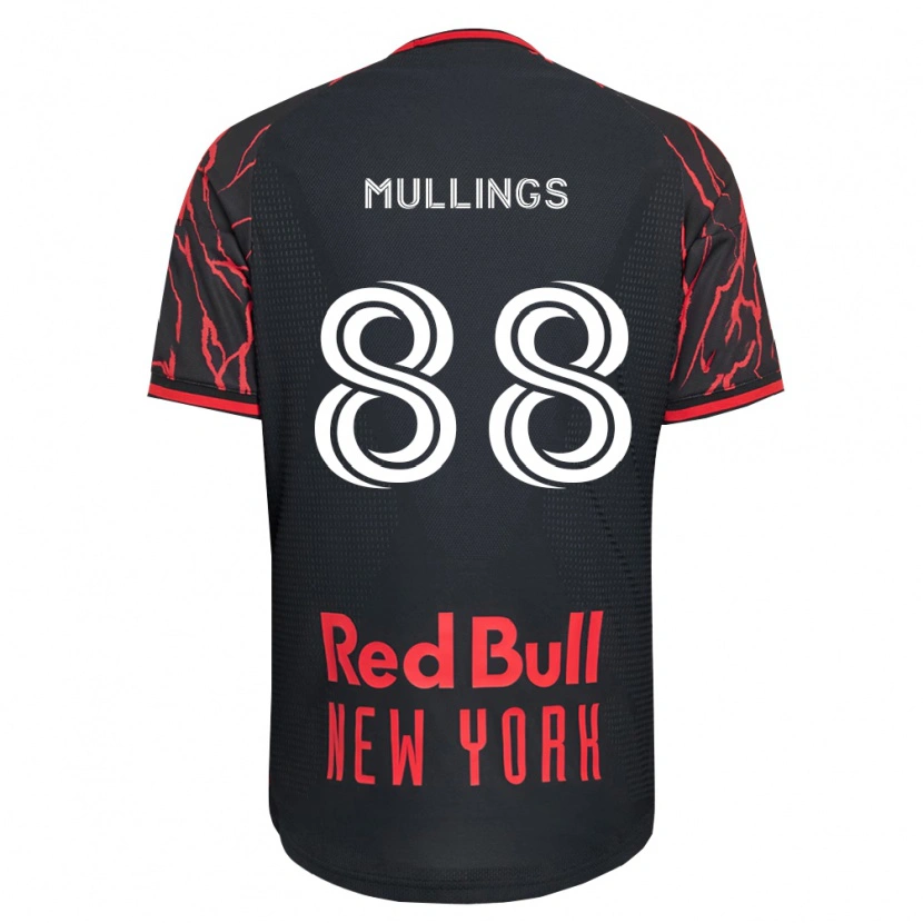 Danxen Homme Maillot O'vonte Mullings #88 Rouge Noir Blanc Tenues Domicile 2026/27 T-Shirt