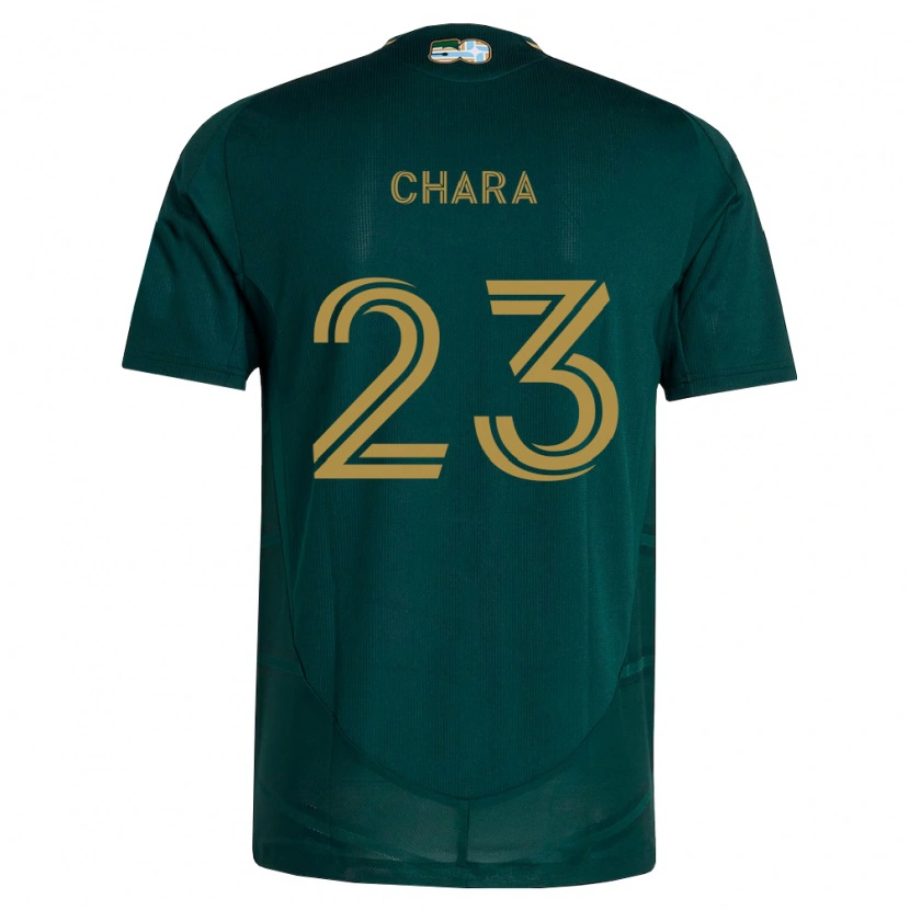 Danxen Homme Maillot Yimmi Chará #23 Vert Foncé Marron Tenues Domicile 2026/27 T-Shirt