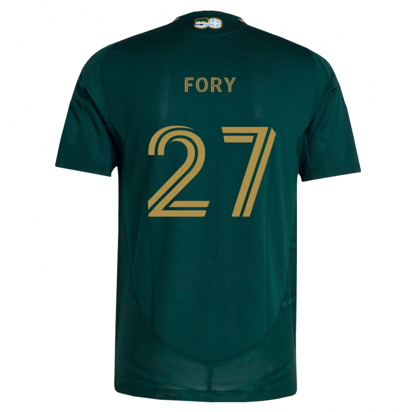 Danxen Homme Maillot Jimer Fory #27 Vert Foncé Marron Tenues Domicile 2026/27 T-Shirt