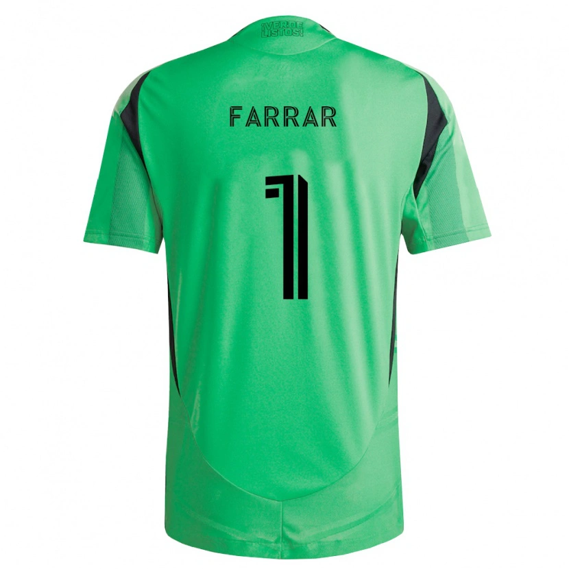 Danxen Homme Maillot Charlie Farrar #1 Vert Émeraude Noir Tenues Domicile 2026/27 T-Shirt