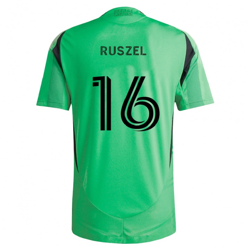 Danxen Homme Maillot Marcel Ruszel #16 Vert Émeraude Noir Tenues Domicile 2026/27 T-Shirt