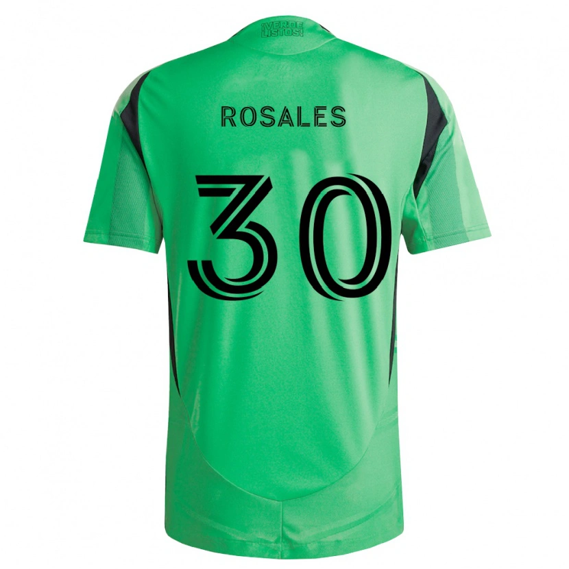 Danxen Homme Maillot Joseph Rosales #30 Vert Émeraude Noir Tenues Domicile 2026/27 T-Shirt