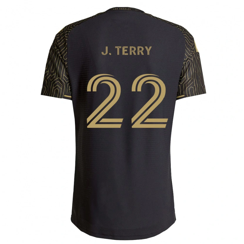 Danxen Homme Maillot Jude Terry #22 Marron Noir Tenues Domicile 2026/27 T-Shirt