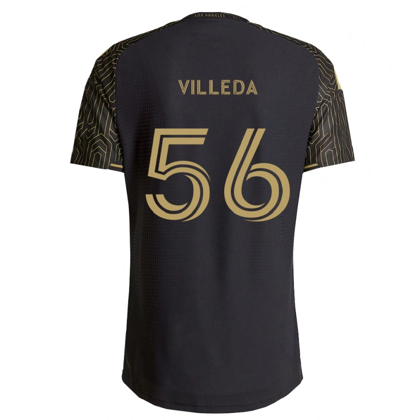 Danxen Homme Maillot Eddie Villeda #56 Marron Noir Tenues Domicile 2026/27 T-Shirt