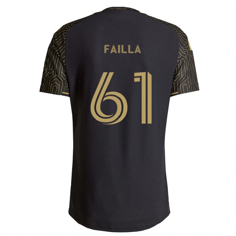 Danxen Homme Maillot Benjamín Failla #61 Marron Noir Tenues Domicile 2026/27 T-Shirt