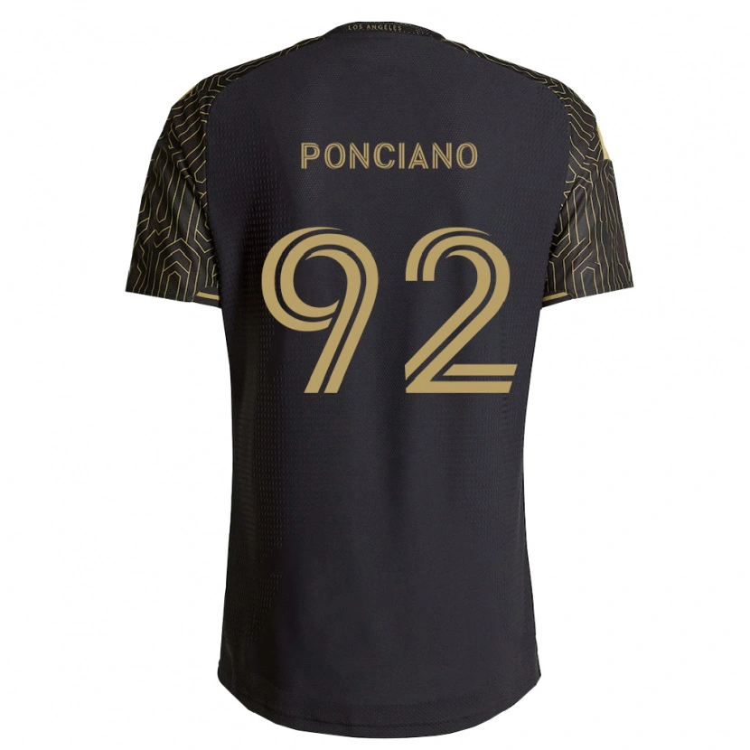 Danxen Homme Maillot Emir Ponciano #92 Marron Noir Tenues Domicile 2026/27 T-Shirt