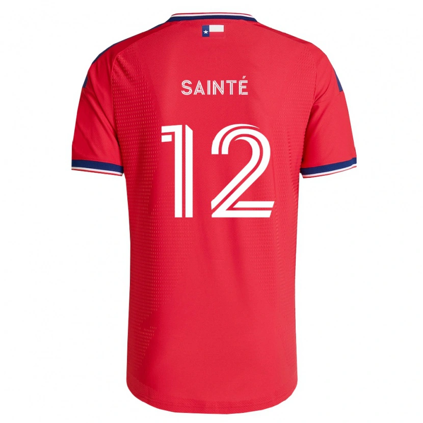 Danxen Homme Maillot Carl Sainté #12 Rouge Bleu Blanc Tenues Domicile 2026/27 T-Shirt