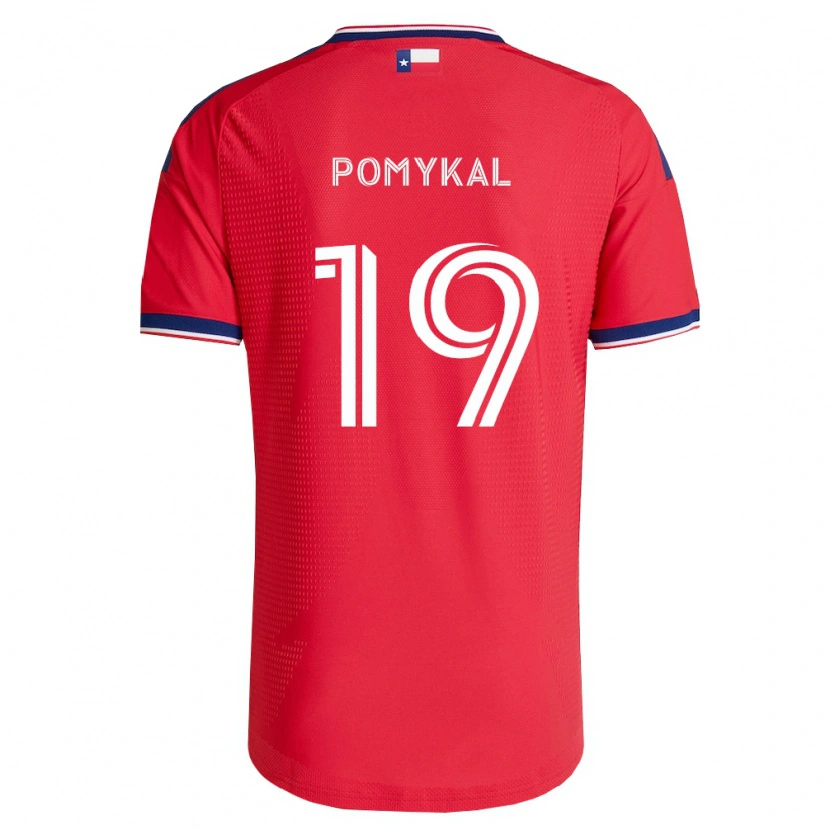 Danxen Homme Maillot Paxton Pomykal #19 Rouge Bleu Blanc Tenues Domicile 2026/27 T-Shirt