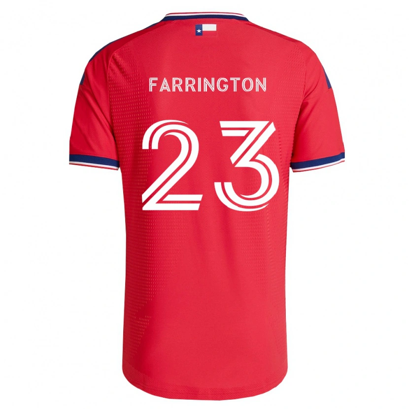 Danxen Homme Maillot Logan Farrington #23 Rouge Bleu Blanc Tenues Domicile 2026/27 T-Shirt