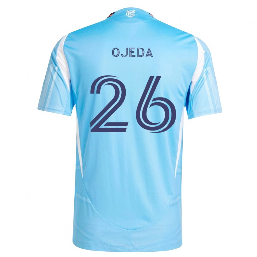 Danxen Homme Maillot Agustín Ojeda #26 Bleu Ciel Blanc Tenues Domicile 2026/27 T-Shirt