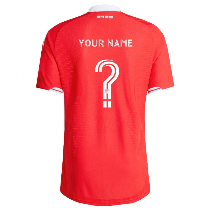 Danxen Homme Maillot Votre Nom #0 Rouge Bleu Foncé Blanc Tenues Domicile 2026/27 T-Shirt