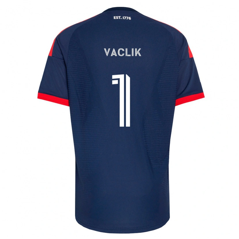 Danxen Homme Maillot Tomas Vaclik #1 Bleu Royal Rouge Blanc Tenues Domicile 2026/27 T-Shirt