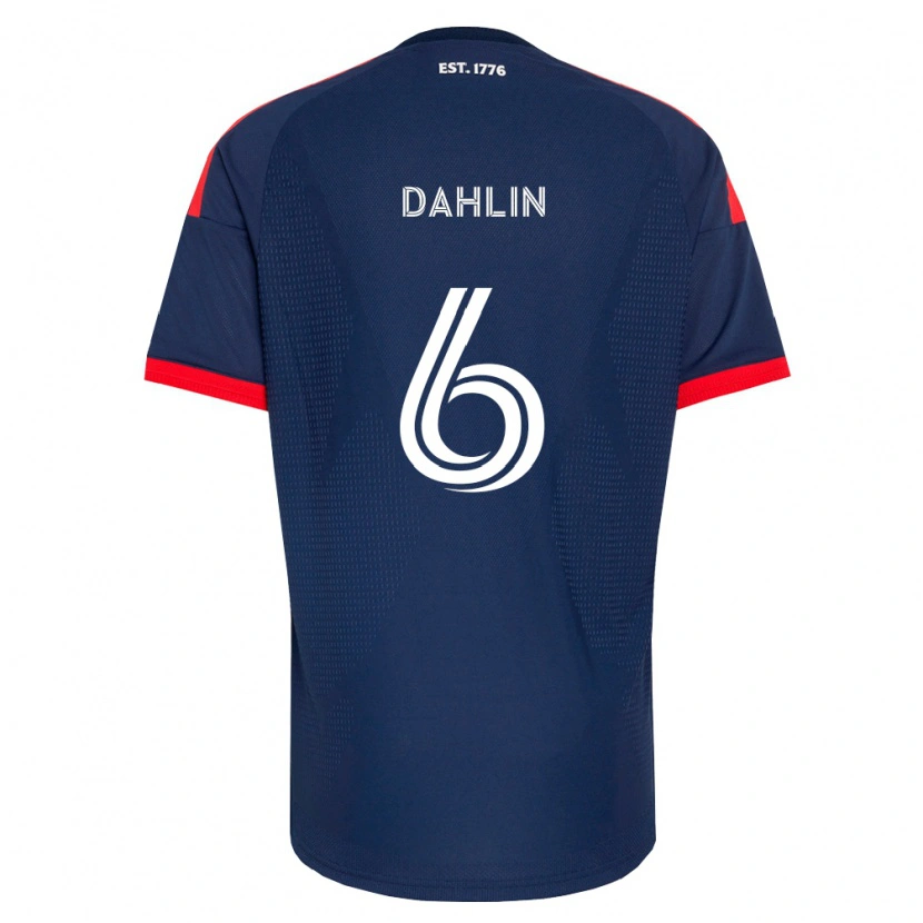 Danxen Homme Maillot Gabe Dahlin #6 Bleu Royal Rouge Blanc Tenues Domicile 2026/27 T-Shirt