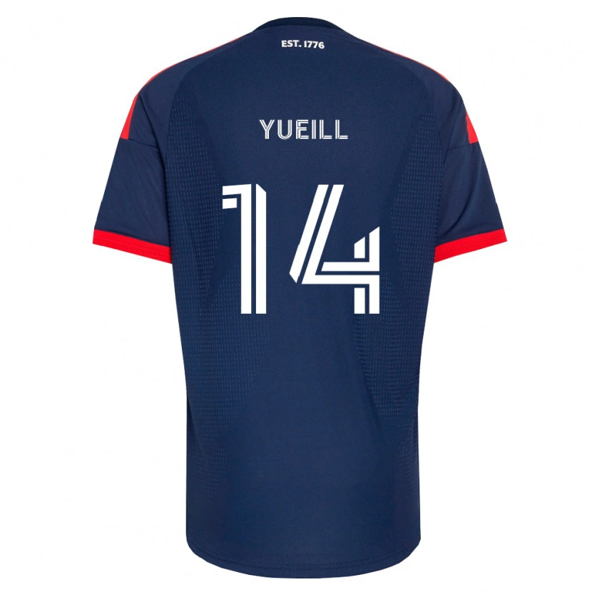 Danxen Homme Maillot Jackson Yueill #14 Bleu Royal Rouge Blanc Tenues Domicile 2026/27 T-Shirt