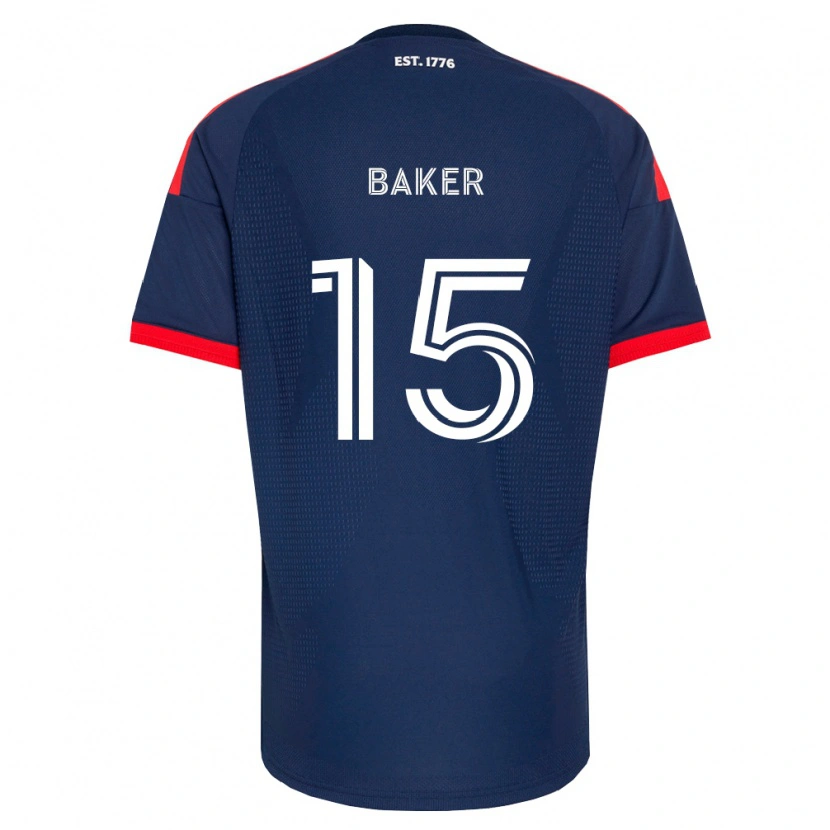 Danxen Homme Maillot Cody Baker #15 Bleu Royal Rouge Blanc Tenues Domicile 2026/27 T-Shirt