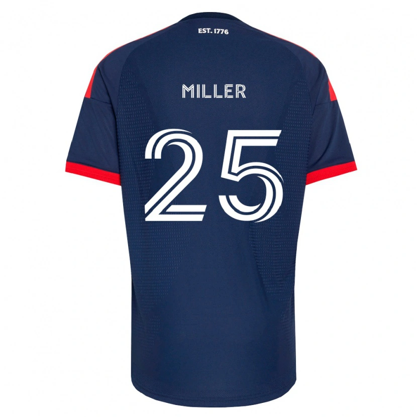 Danxen Homme Maillot Peyton Miller #25 Bleu Royal Rouge Blanc Tenues Domicile 2026/27 T-Shirt