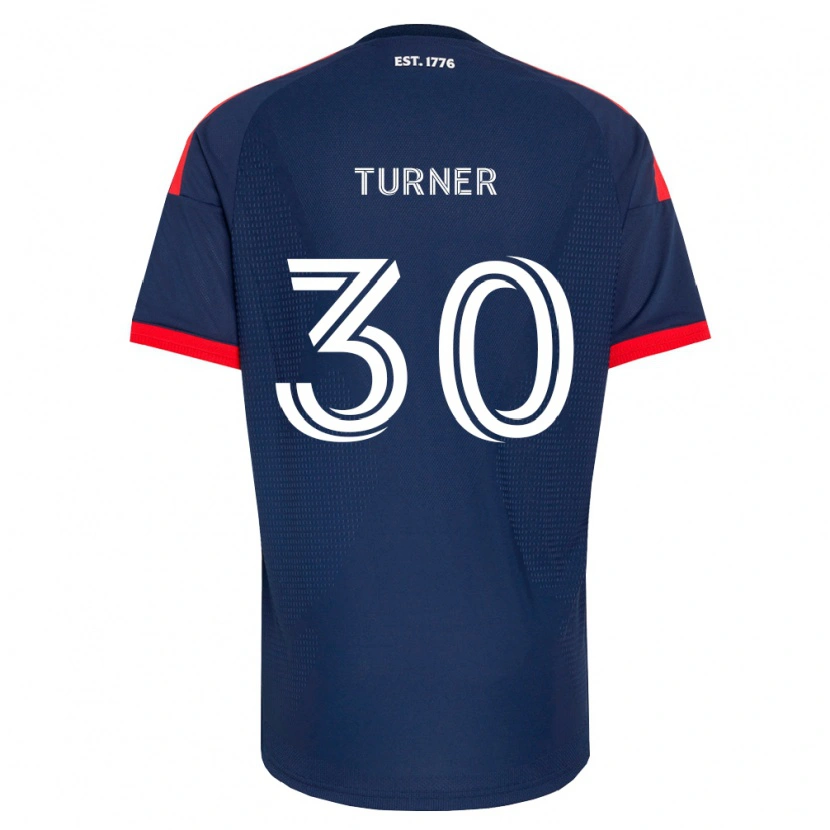 Danxen Homme Maillot Matt Turner #30 Bleu Royal Rouge Blanc Tenues Domicile 2026/27 T-Shirt