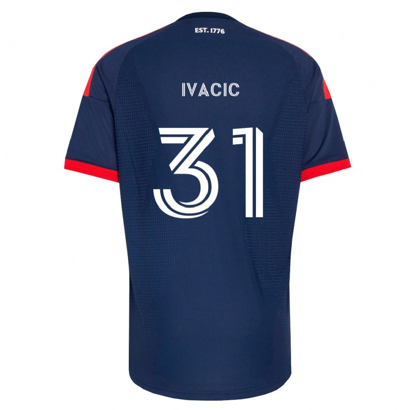Danxen Homme Maillot Aljaz Ivacic #31 Bleu Royal Rouge Blanc Tenues Domicile 2026/27 T-Shirt