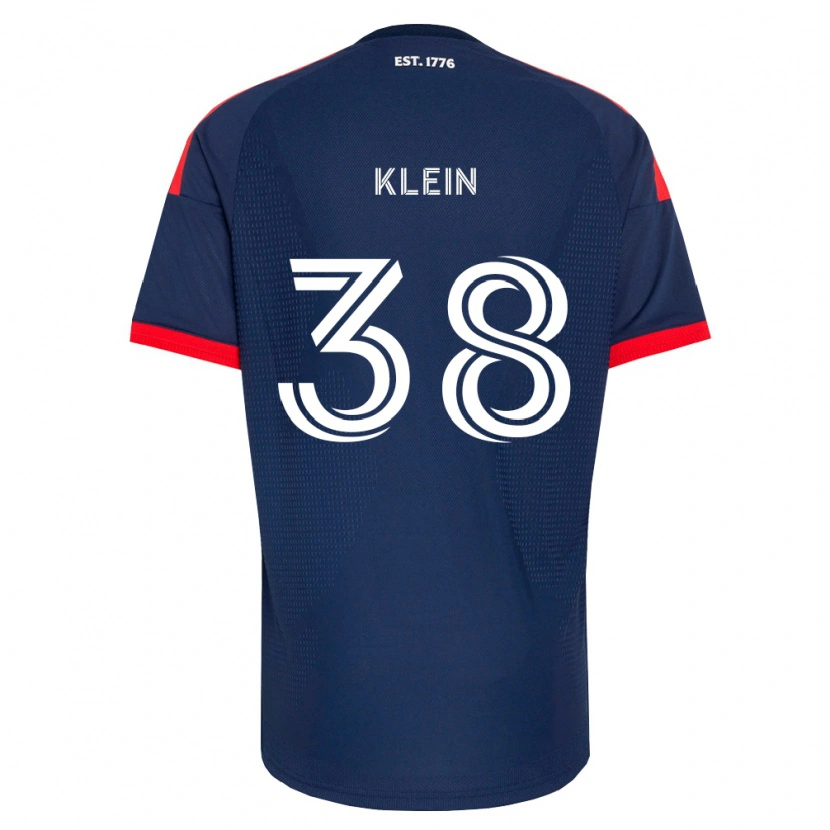 Danxen Homme Maillot Eric Klein #38 Bleu Royal Rouge Blanc Tenues Domicile 2026/27 T-Shirt