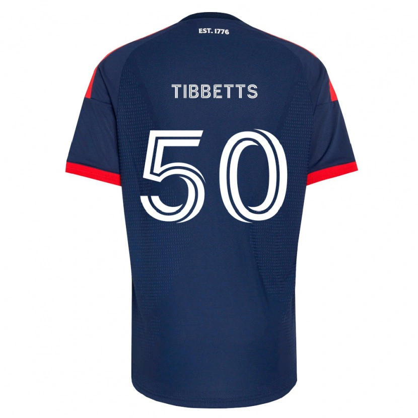 Danxen Homme Maillot Matthew Tibbetts #50 Bleu Royal Rouge Blanc Tenues Domicile 2026/27 T-Shirt