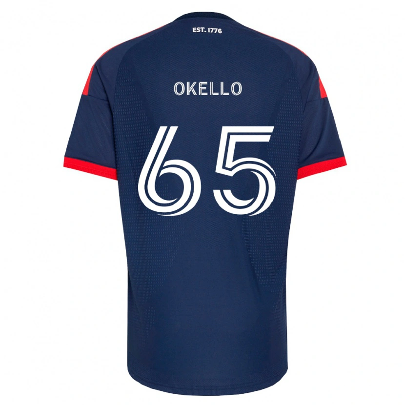 Danxen Homme Maillot Noble Okello #65 Bleu Royal Rouge Blanc Tenues Domicile 2026/27 T-Shirt