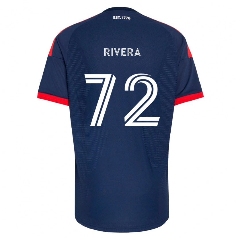 Danxen Homme Maillot Damián Rivera #72 Bleu Royal Rouge Blanc Tenues Domicile 2026/27 T-Shirt