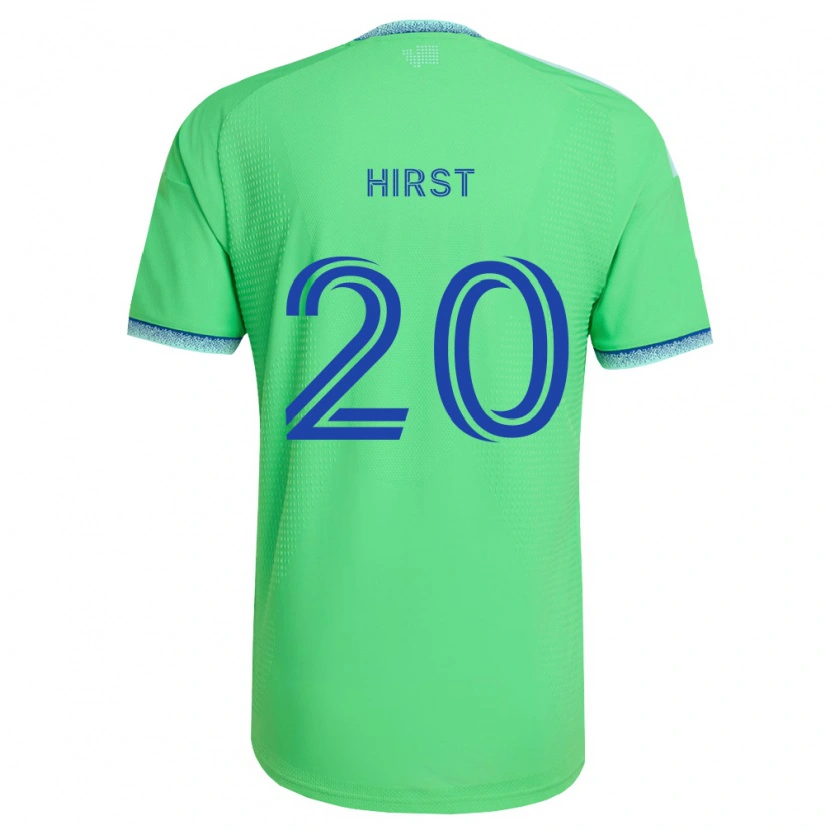 Danxen Homme Maillot Sophie Hirst #20 Vert Bleu Clair Tenues Domicile 2026/27 T-Shirt