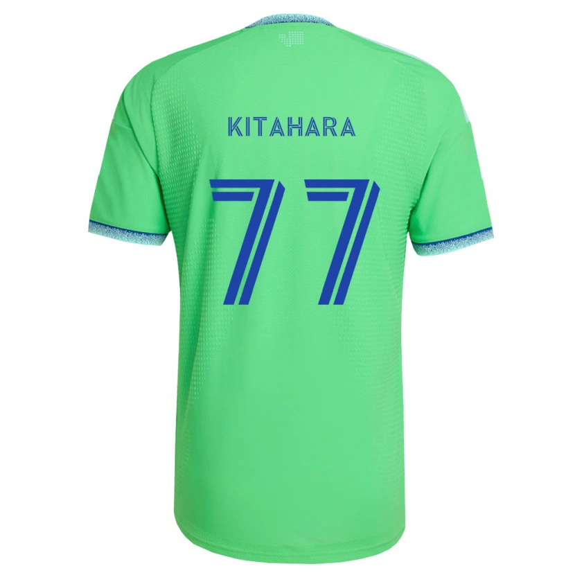 Danxen Homme Maillot Sota Kitahara #77 Vert Bleu Clair Tenues Domicile 2026/27 T-Shirt