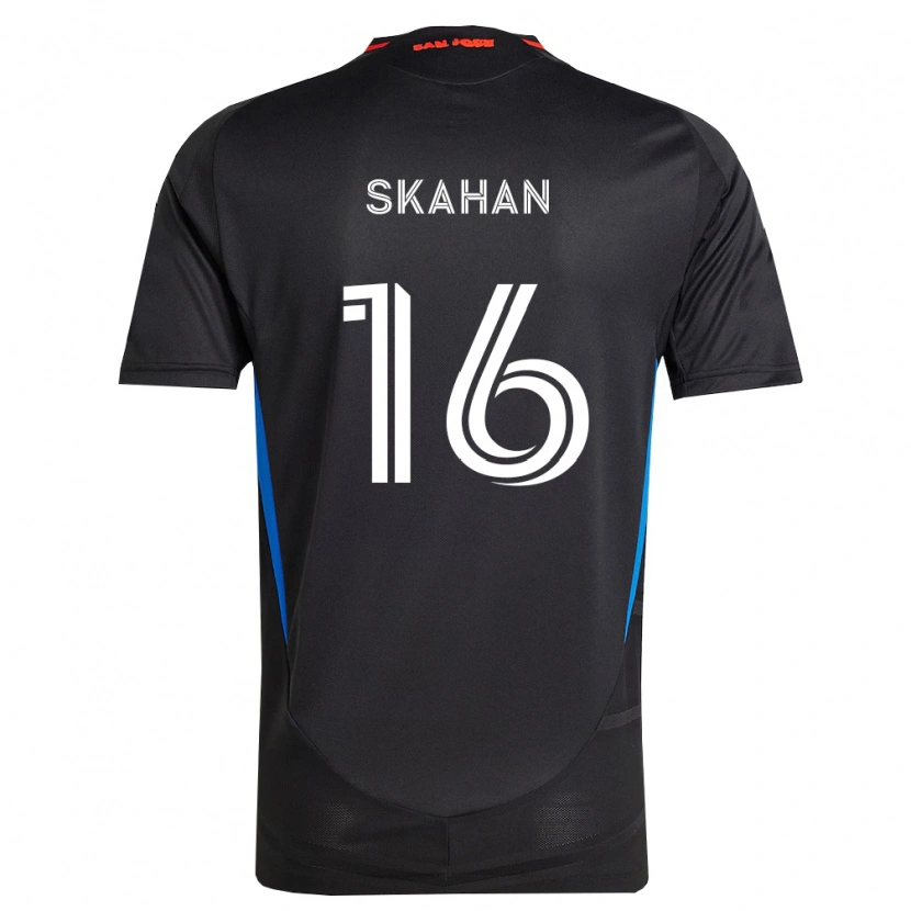Danxen Homme Maillot Jack Skahan #16 Bleu Blanc Noir Tenues Domicile 2026/27 T-Shirt