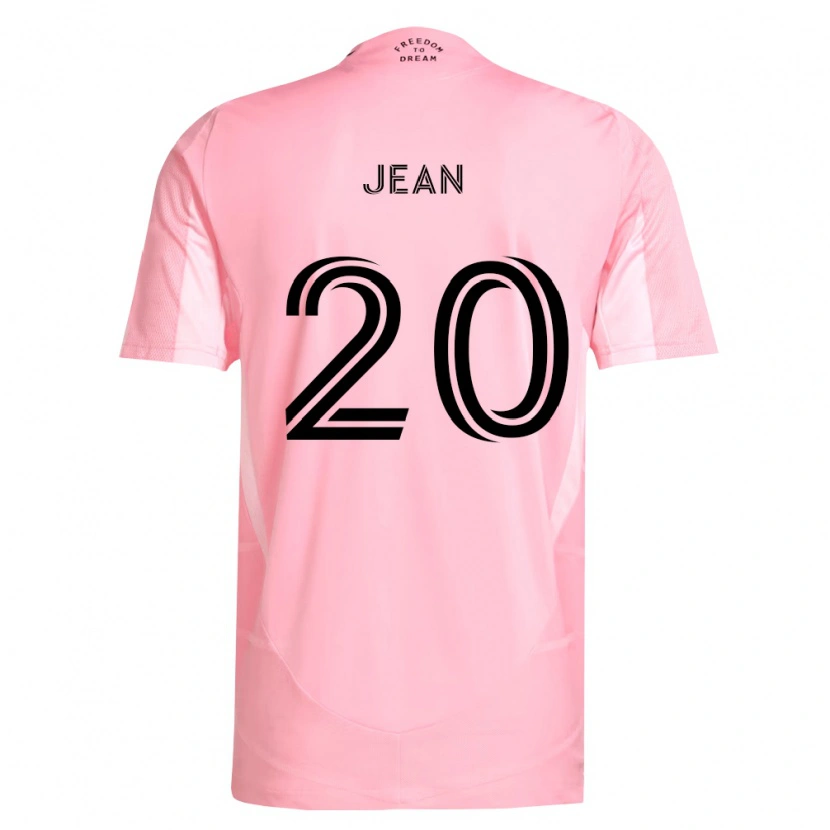 Danxen Homme Maillot Corentin Jean #20 Rose Noir Tenues Domicile 2026/27 T-Shirt