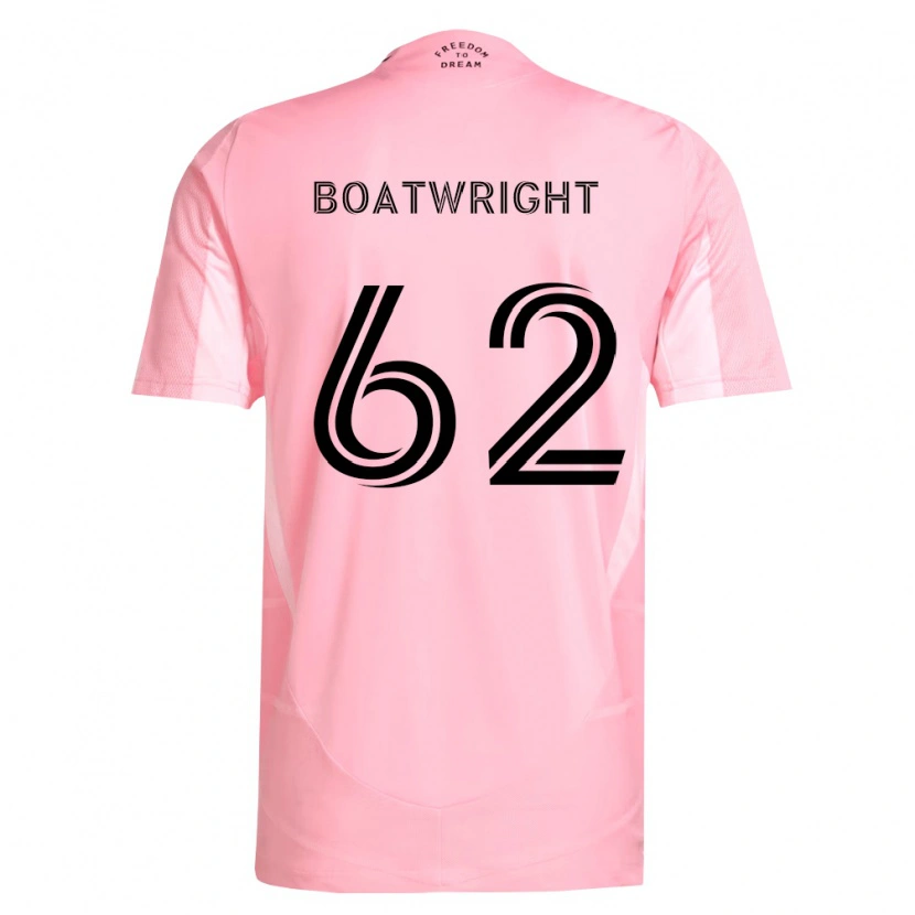 Danxen Homme Maillot Israel Boatwright #62 Rose Noir Tenues Domicile 2026/27 T-Shirt
