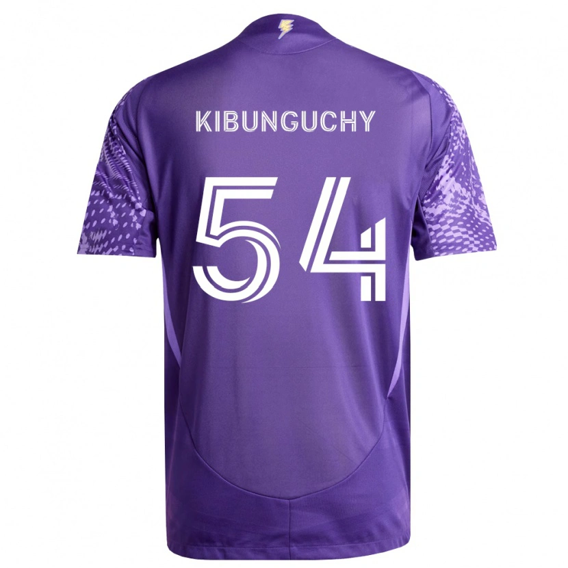 Danxen Homme Maillot Nabi Kibunguchy #54 Violet Blanc Tenues Domicile 2026/27 T-Shirt