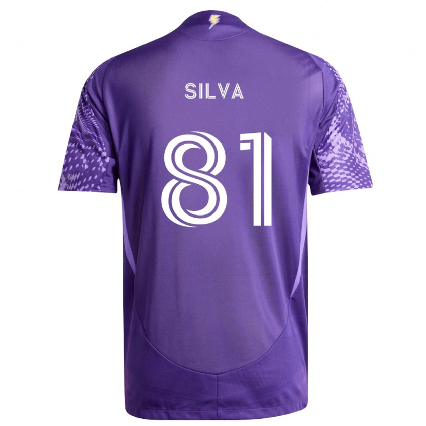 Danxen Homme Maillot Luan Silva #81 Violet Blanc Tenues Domicile 2026/27 T-Shirt