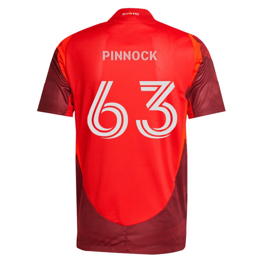 Danxen Homme Maillot Shyon Pinnock #63 Bourgogne Rouge Tenues Domicile 2026/27 T-Shirt