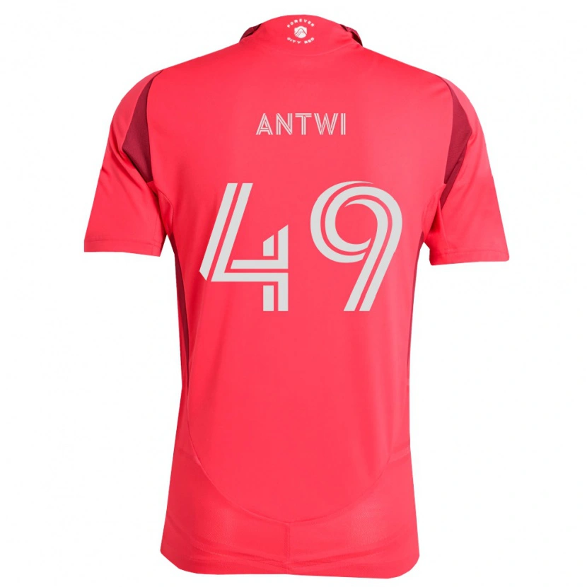 Danxen Homme Maillot Seth Antwi #49 Magenta Blanc Tenues Domicile 2026/27 T-Shirt