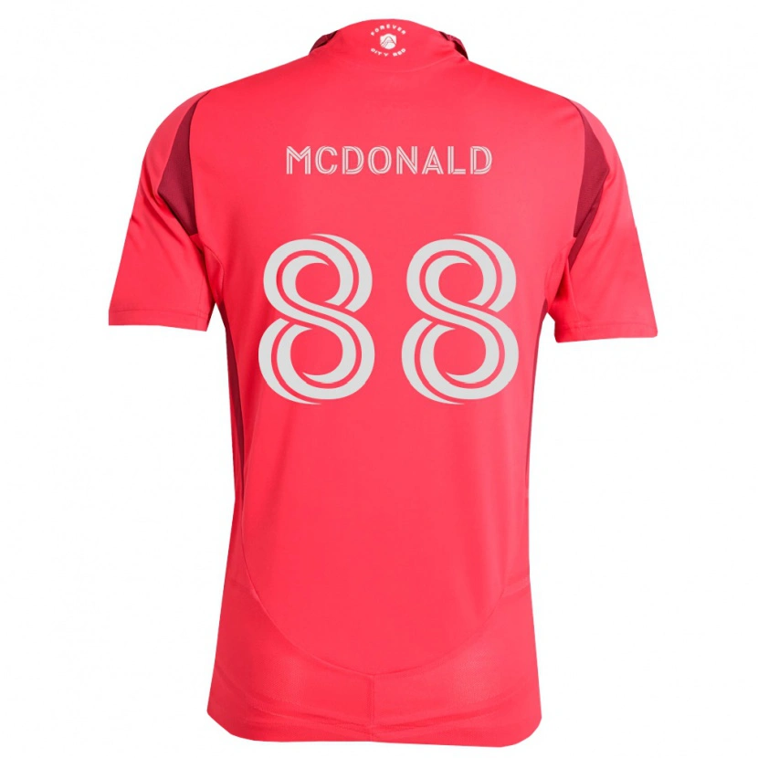 Danxen Homme Maillot Patrick Mcdonald #88 Magenta Blanc Tenues Domicile 2026/27 T-Shirt