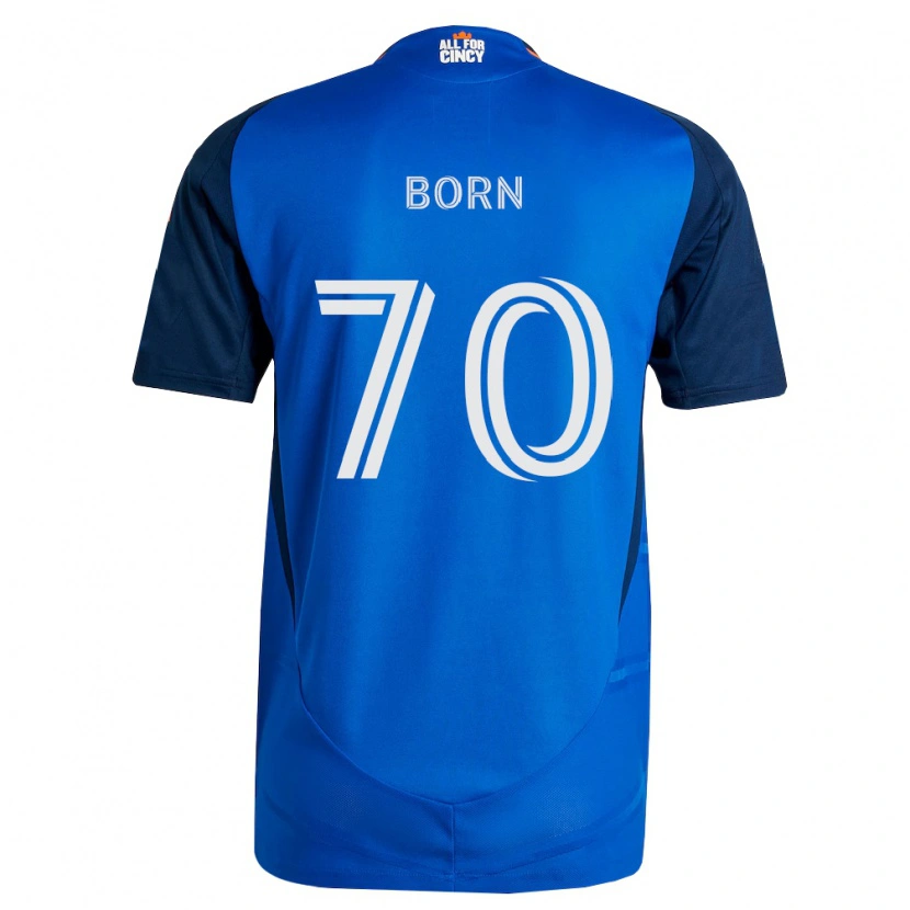 Danxen Homme Maillot Landon Born #70 Bleu Royal Orange Tenues Domicile 2026/27 T-Shirt