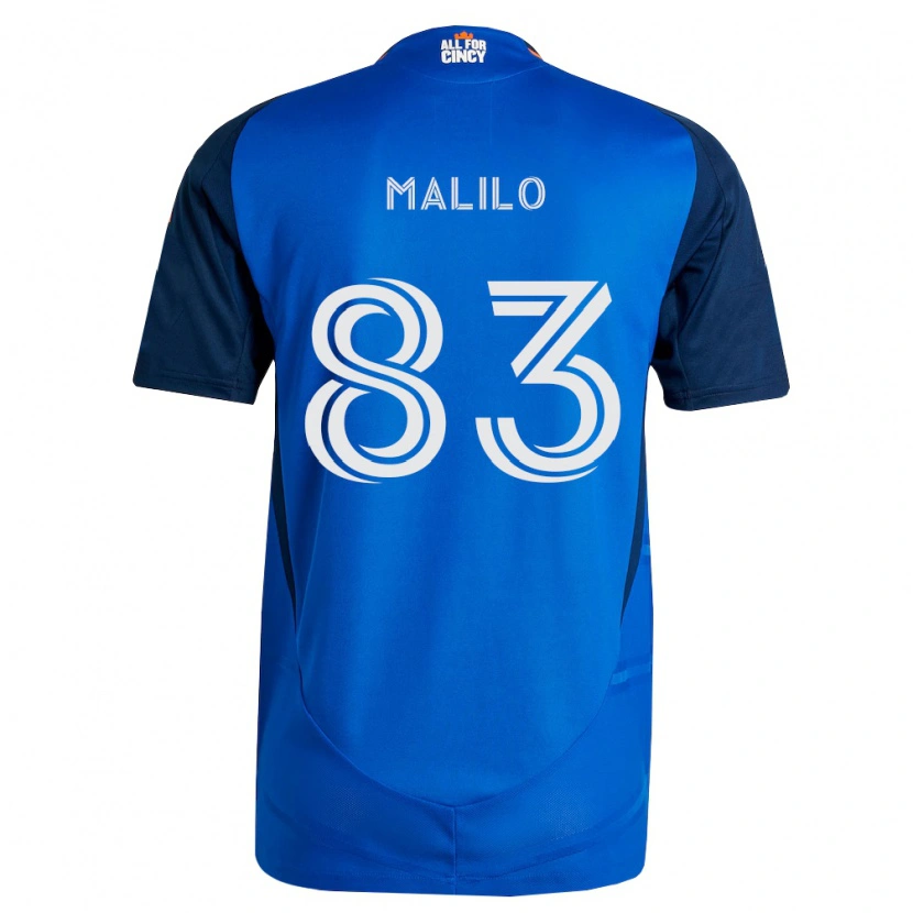Danxen Homme Maillot Chance Malilo #83 Bleu Royal Orange Tenues Domicile 2026/27 T-Shirt
