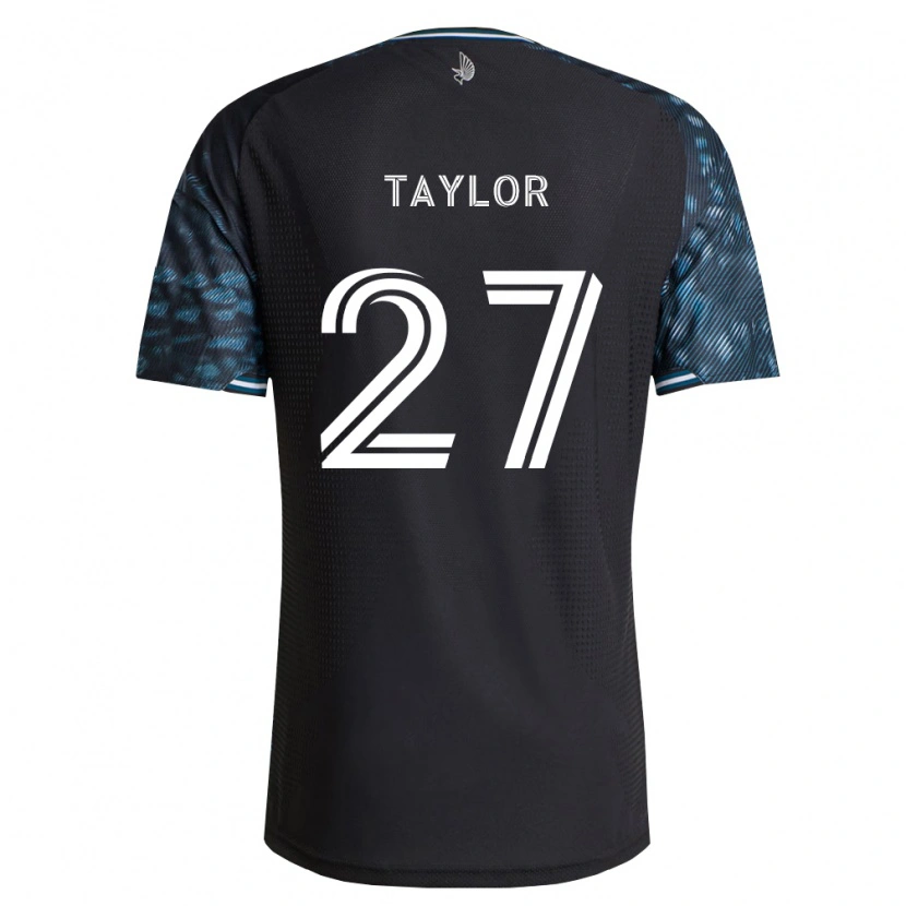 Danxen Homme Maillot D.j. Taylor #27 Noir Blanc Tenues Domicile 2026/27 T-Shirt