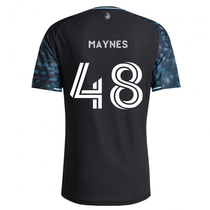 Danxen Homme Maillot William Maynes #48 Noir Blanc Tenues Domicile 2026/27 T-Shirt