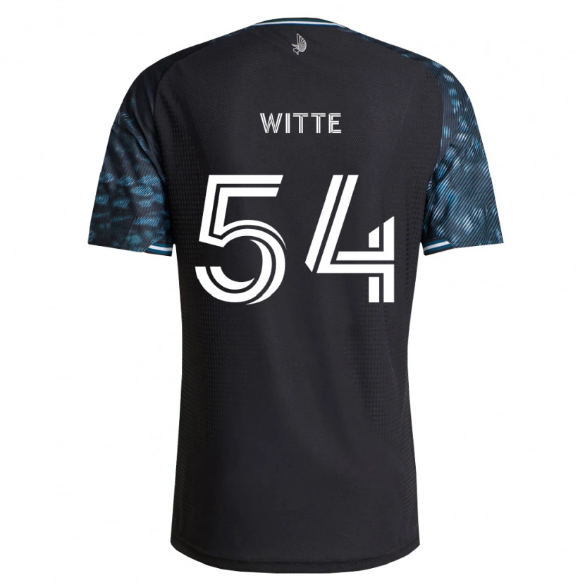 Danxen Homme Maillot Alex Witte #54 Noir Blanc Tenues Domicile 2026/27 T-Shirt