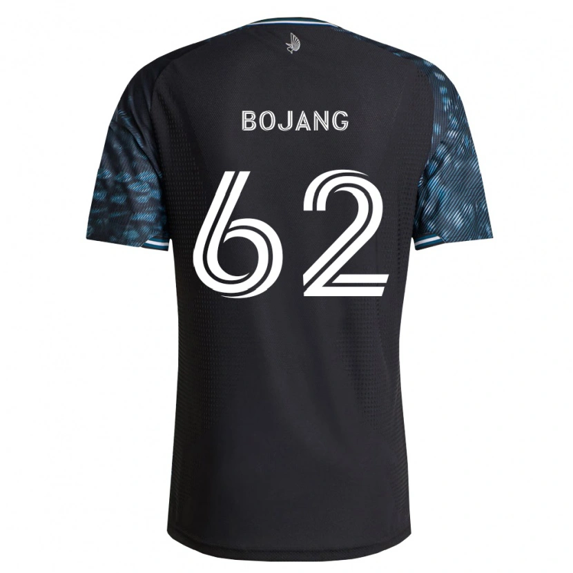 Danxen Homme Maillot Mohammad Bojang #62 Noir Blanc Tenues Domicile 2026/27 T-Shirt