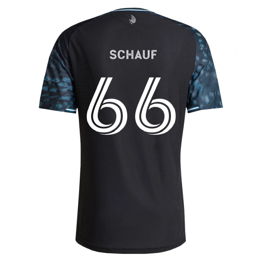 Danxen Homme Maillot Brody Schauf #66 Noir Blanc Tenues Domicile 2026/27 T-Shirt