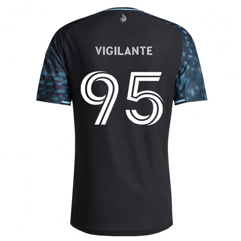 Danxen Homme Maillot Sam Vigilante #95 Noir Blanc Tenues Domicile 2026/27 T-Shirt