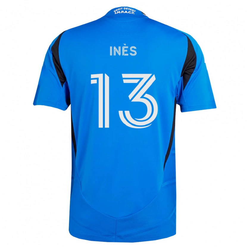 Danxen Homme Maillot Nourani Inès #13 Bleu Blanc Noir Tenues Domicile 2026/27 T-Shirt