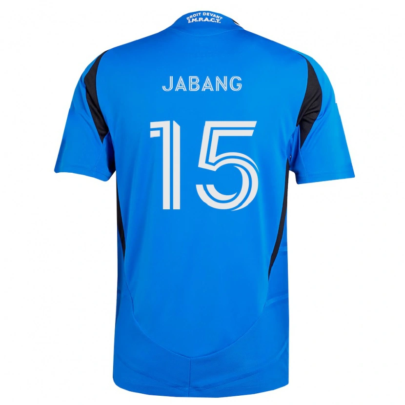 Danxen Homme Maillot Ousman Jabang #15 Bleu Blanc Noir Tenues Domicile 2026/27 T-Shirt
