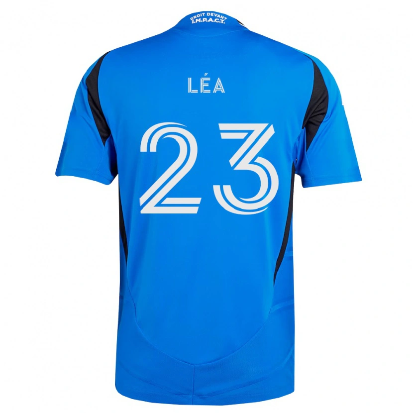 Danxen Homme Maillot Jacques Léa #23 Bleu Blanc Noir Tenues Domicile 2026/27 T-Shirt