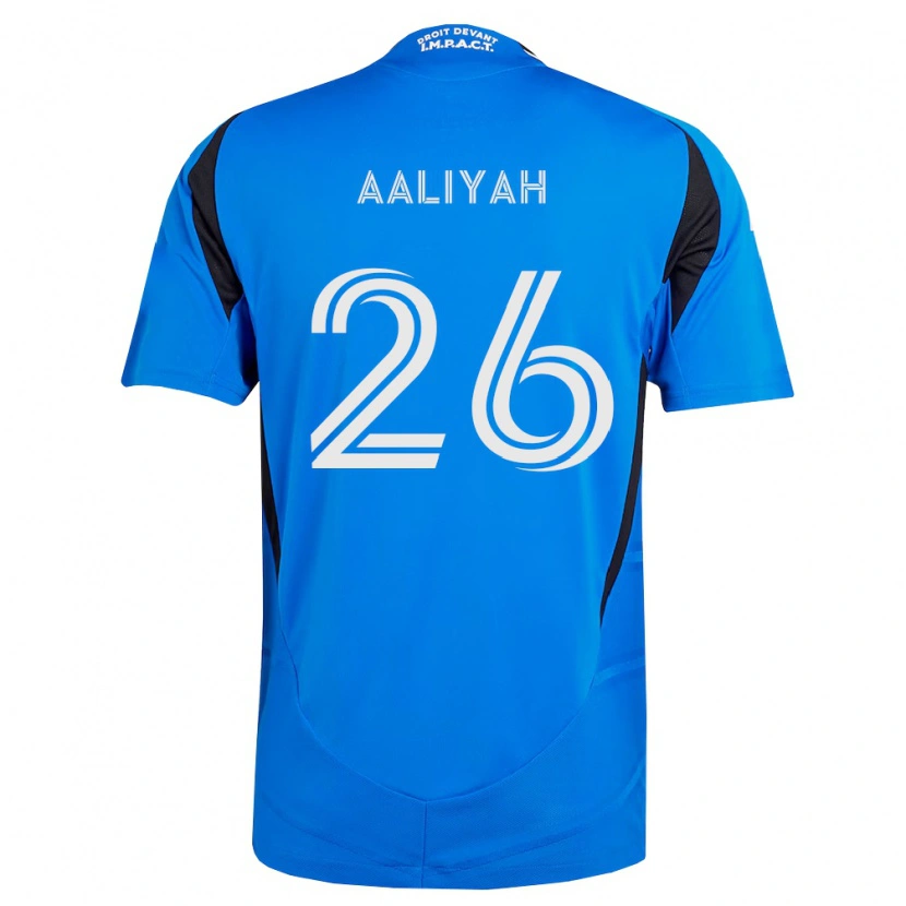 Danxen Homme Maillot Picquet Aaliyah #26 Bleu Blanc Noir Tenues Domicile 2026/27 T-Shirt