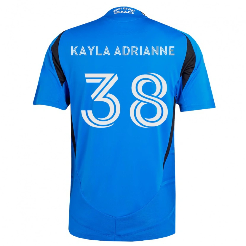 Danxen Homme Maillot Kamdem Kayla Adrianne #38 Bleu Blanc Noir Tenues Domicile 2026/27 T-Shirt
