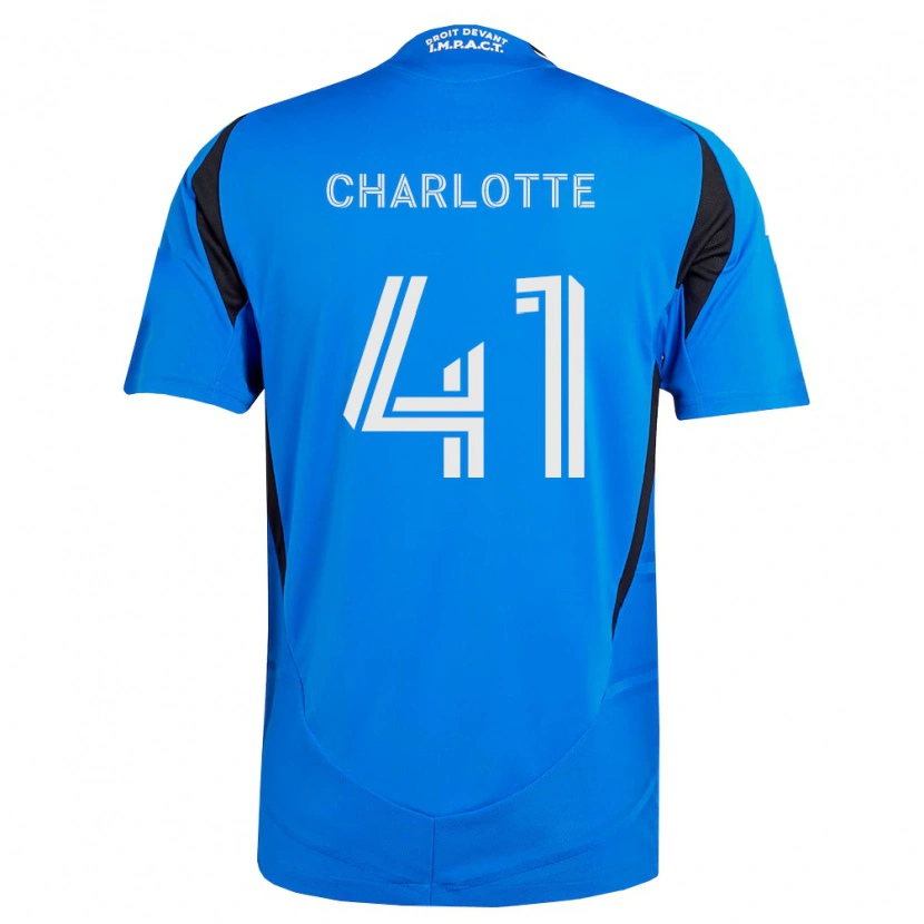 Danxen Homme Maillot Baptista Charlotte #41 Bleu Blanc Noir Tenues Domicile 2026/27 T-Shirt